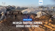 Incursão de Israel em Gaza aumenta dúvidas sobre futuro da região