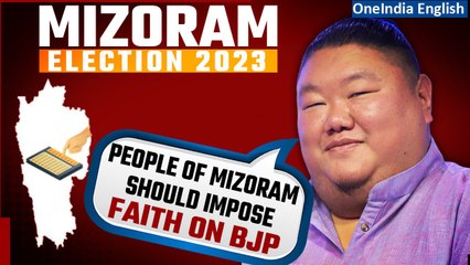 Download Video: Mizoram Assembly Election 2023: Temjen Imna Along vouches for BJP ahead of  polls | Oneindia News