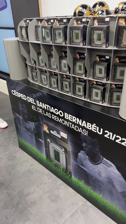 El Real Madrid vende trozos de césped del Bernabéu de cuando ganó la 14: esto tendrás que pagar