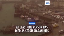 Storm Ciaran whips western Europe, blowing record winds in France and leaving millions without power