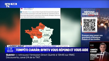 Après la tempête Ciarán, quand les TER rouleront-ils de nouveau dans l'Ouest? BFMTV répond à vos questions