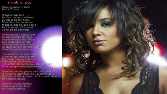 CHIMÈNE BADI — N'oublie pas | CD Album de Chimène Badi : Le Miroir