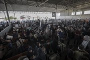 Centenares de extranjeros y gazatíes con doble nacionalidad huyen de Gaza por Rafah por primera vez desde que empezó la guerra