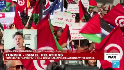 Tunisia parliament prepares bill criminalizing relations with Israel