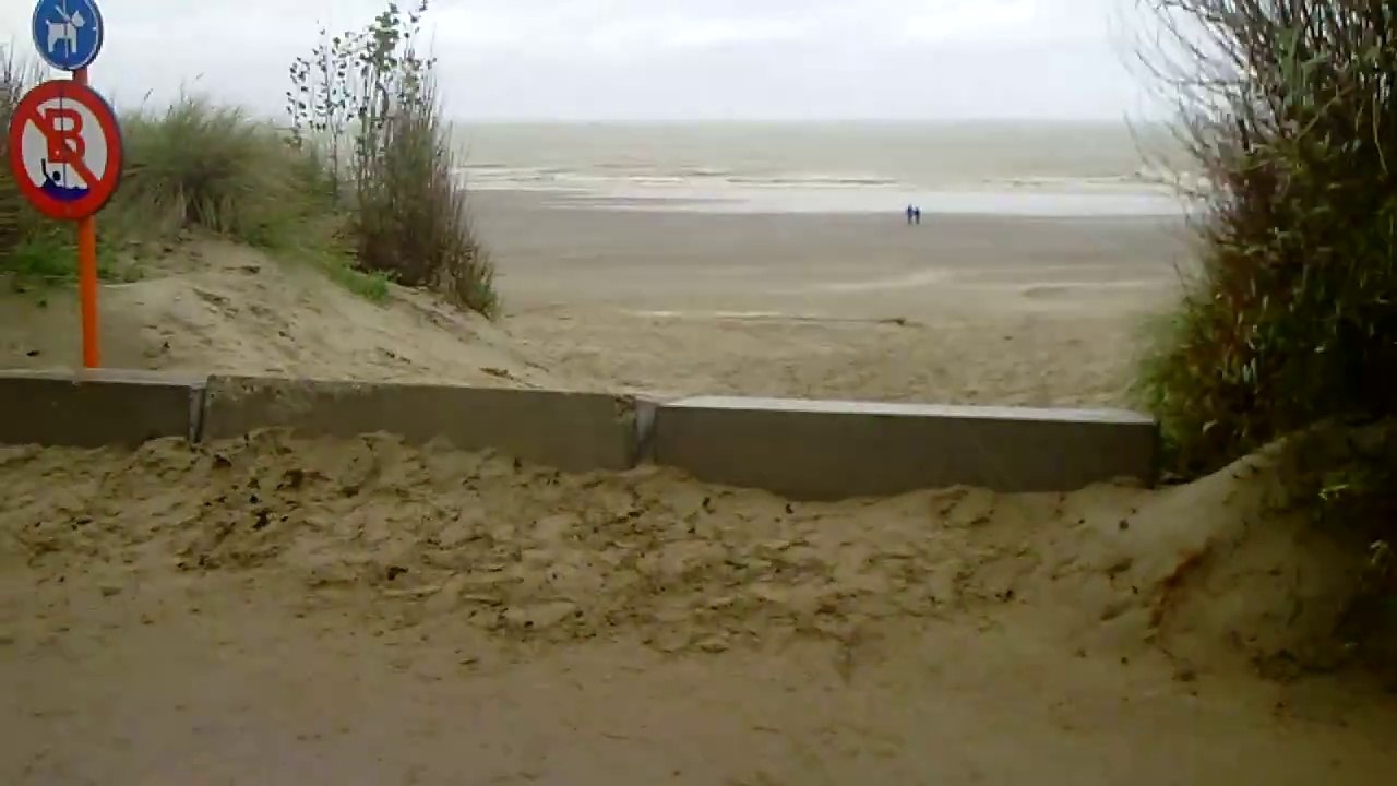2 novembre 2023 Tempête Ciaran à Westende