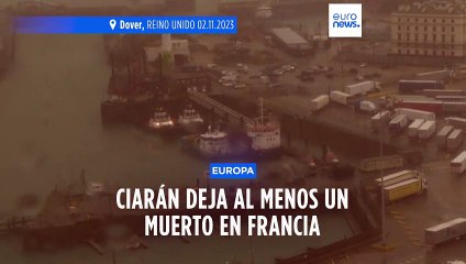 La borrasca Ciarán deja al menos un muerto y 16 heridos en Francia