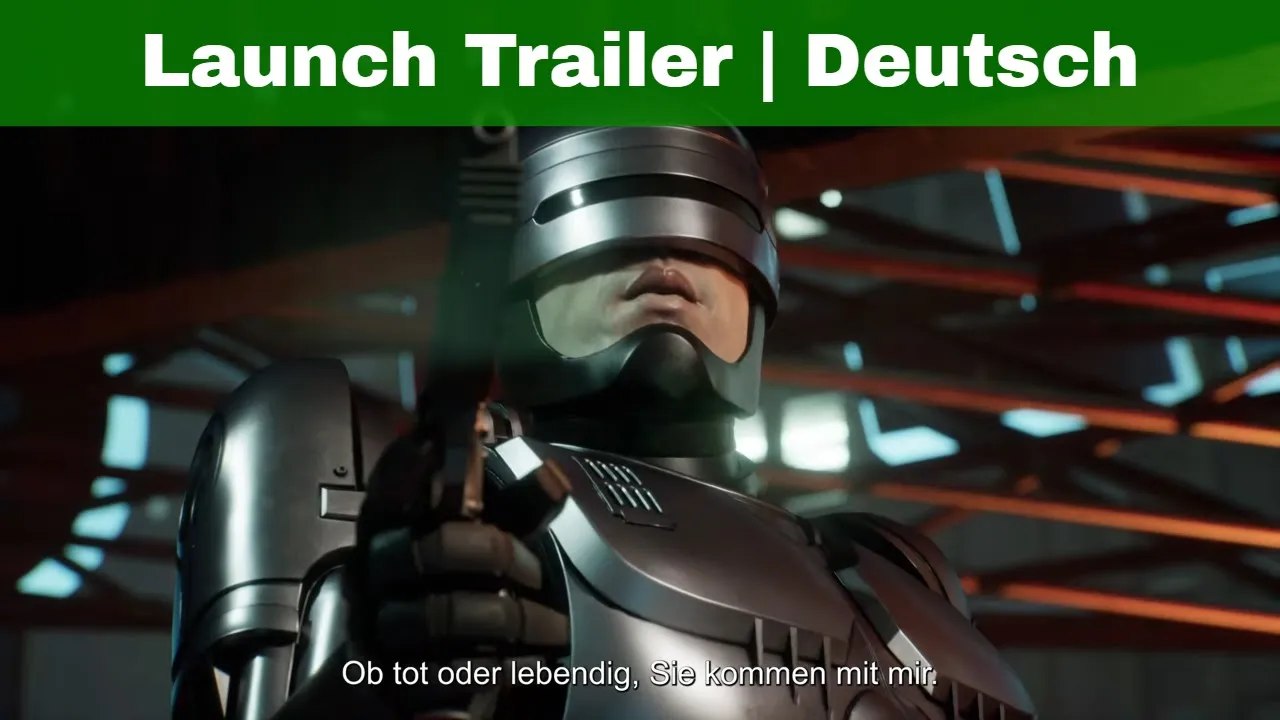 ROBOCOP: ROGUE CITY Launch Trailer | Deutsche Untertitel | 2023