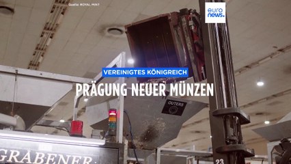 Des Königs neue Münzen - In London laufen die Prägemaschinen heiß