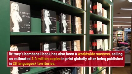 I'm Grateful To My Fans!' Britney Spears Memoir Sells 1.1m US Copies In Week 1