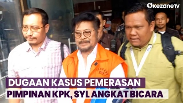 Pemeriksaan Dugaan Kasus Pemerasan Pimpinan KPK, SYL: Semoga Semua Berjalan Baik