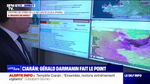 Tempête Ciarán: le ministre de l'Intérieur, Gérald Darmanin, fait le point sur la situation