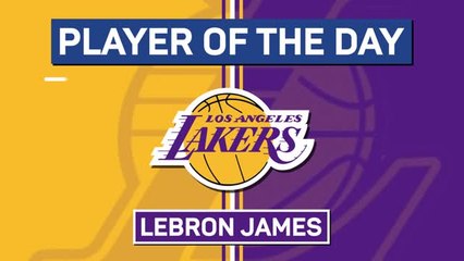 NBA Player of the Day - LeBron James