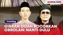 Diam-Diam Bertemu, Gibran Ogah Bocorkan Isi Obrolan Bareng Gus Miftah: Nanti Dulu