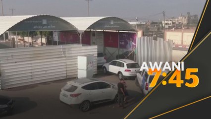 Orang ramai berkumpul nantikan lintasan Rafah dibuka hari kedua