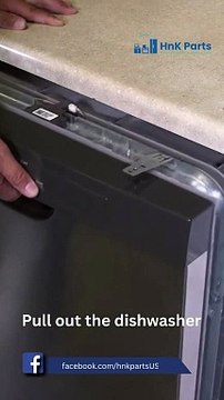 How to replace a dishwasher door latch _ HnK Parts