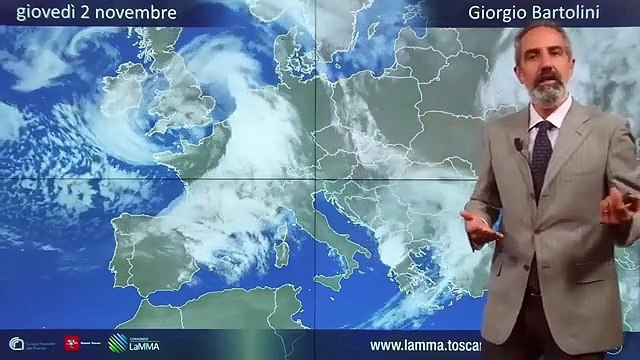 Toscana meteo, le previsioni per il 2 e 3 novembre: Venti molto forti / Video