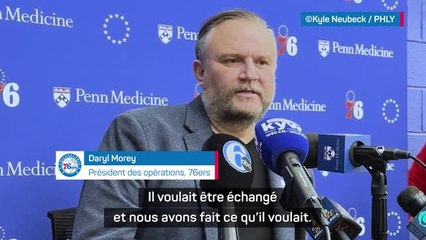 76ers - Morey n'éparne pas Harden après son trade avec les Clippers
