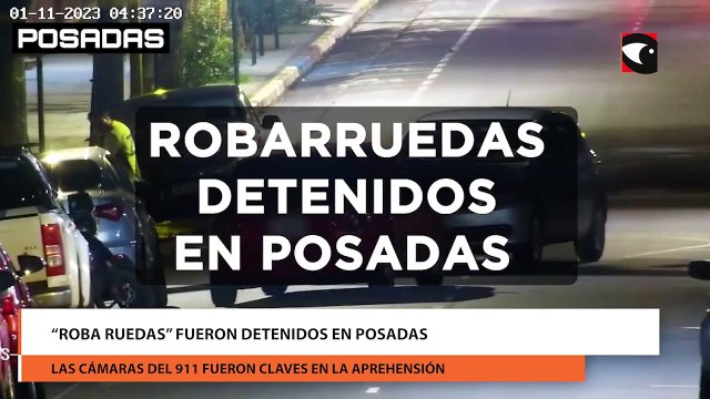 “Roba ruedas” fueron detenidos en Posadas