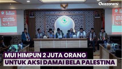 Скачать видео: MUI Himpun 2 Juta Orang Bersama Tokoh Lintas Agama untuk Aksi Damai Bela Palestina