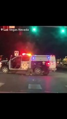 WARNING: Hijacks a patrol car and goes on a high-speed chase Las Vegas | Nevada