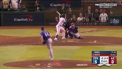 WARNING: Texas Rangers have won their first World Series victory with a score of 5-0