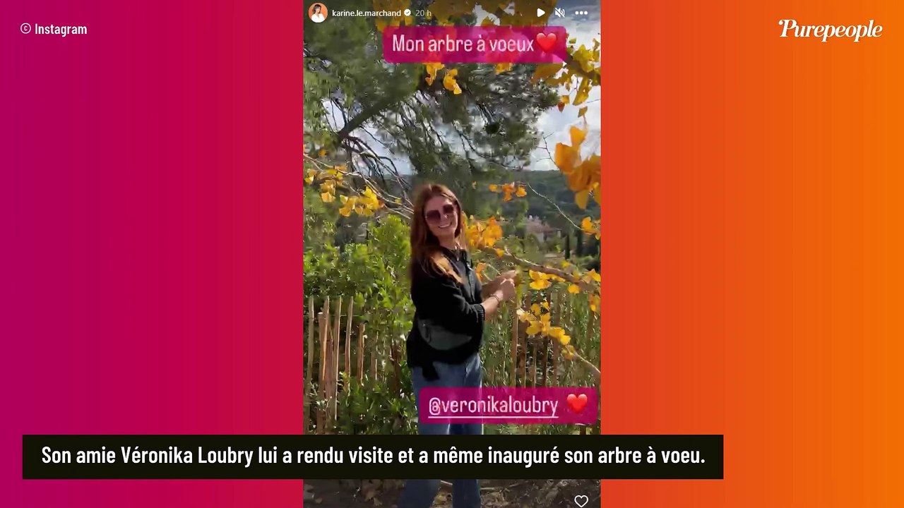 Karine Le Marchand : Superbe terrasse avec piscine, "énorme coeur" de fleurs... Sa maison éco-responsable prend forme !