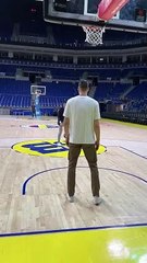 Dusan Tadic, basketbolda da yetenekli!