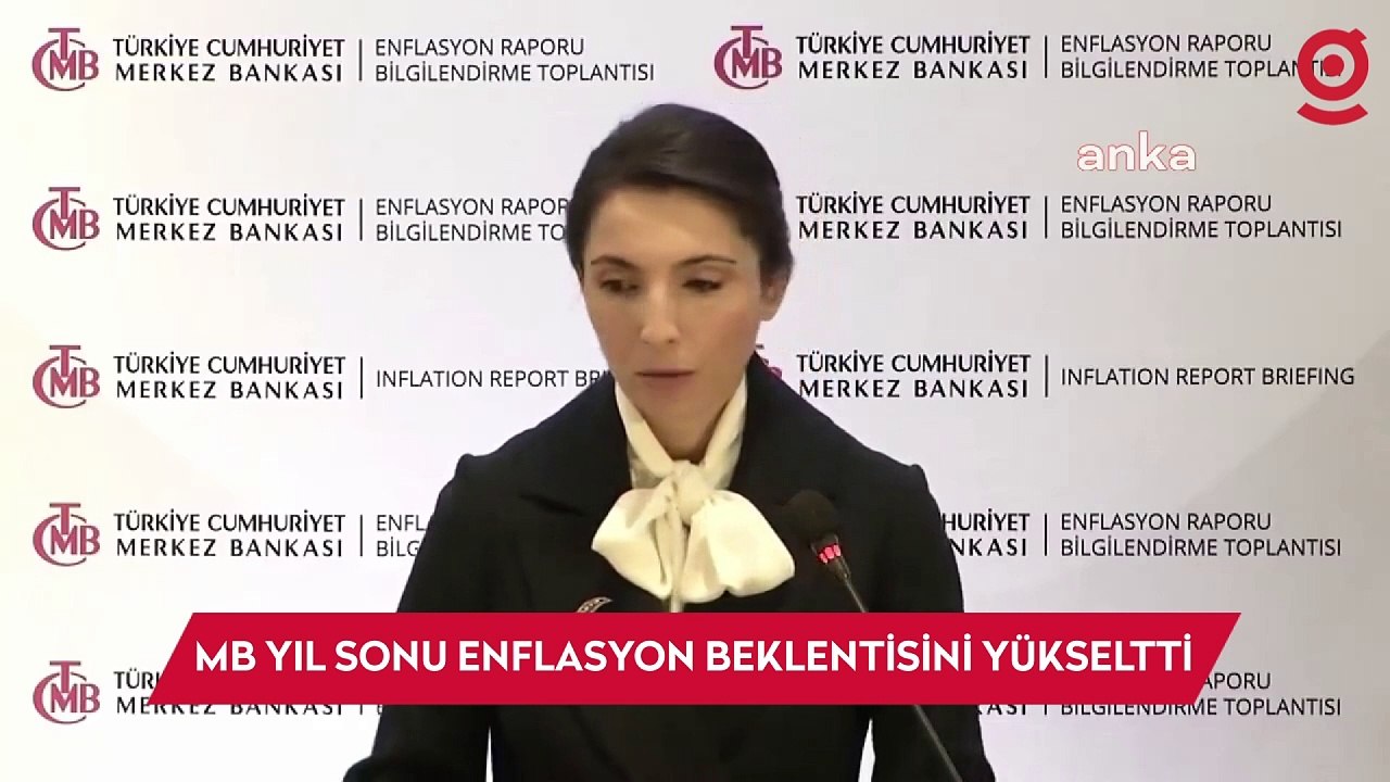 Merkez Bankası, yıl sonu enflasyon beklentisini yükseltti