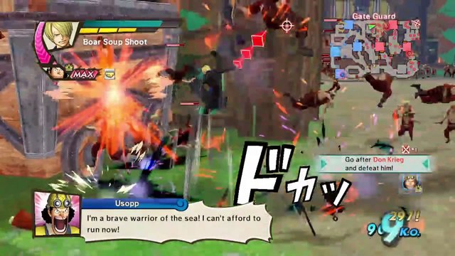 MIHAWK VS SANJI One Piece Pirate Warriors 3 Part 4