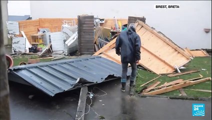 Tempête Ciaran en France : bilan réévalué à un mort et 16 blessés, de nombreux dégâts matériels