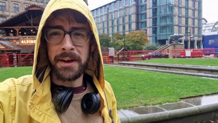 Alpine Lodge arriving in the Peace Garden