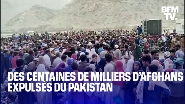 Au Pakistan, l'expulsion de centaines de milliers d'Afghans a commencé