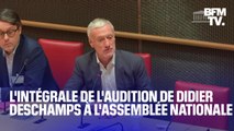 Commission d'enquête sur les dysfonctionnements au sein des fédérations sportives: l'intégrale de l'audition de Didier Deschamps