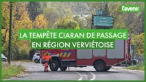 La tempête Ciaran de passage en région verviétoise