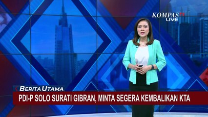 Kirim Surat ke Gibran, Sekretaris DPC PDIP Kota Solo Minta KTA Segera Dikembalikan