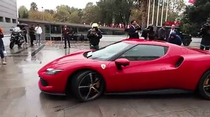 Polat çiftine ait araçlar sergilendi