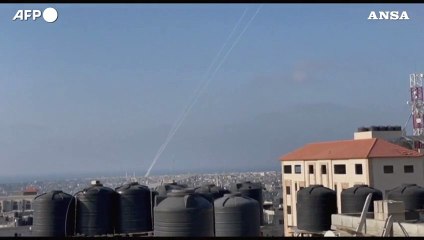 Gsza,  razzi sparati dalla Striscia verso Israele