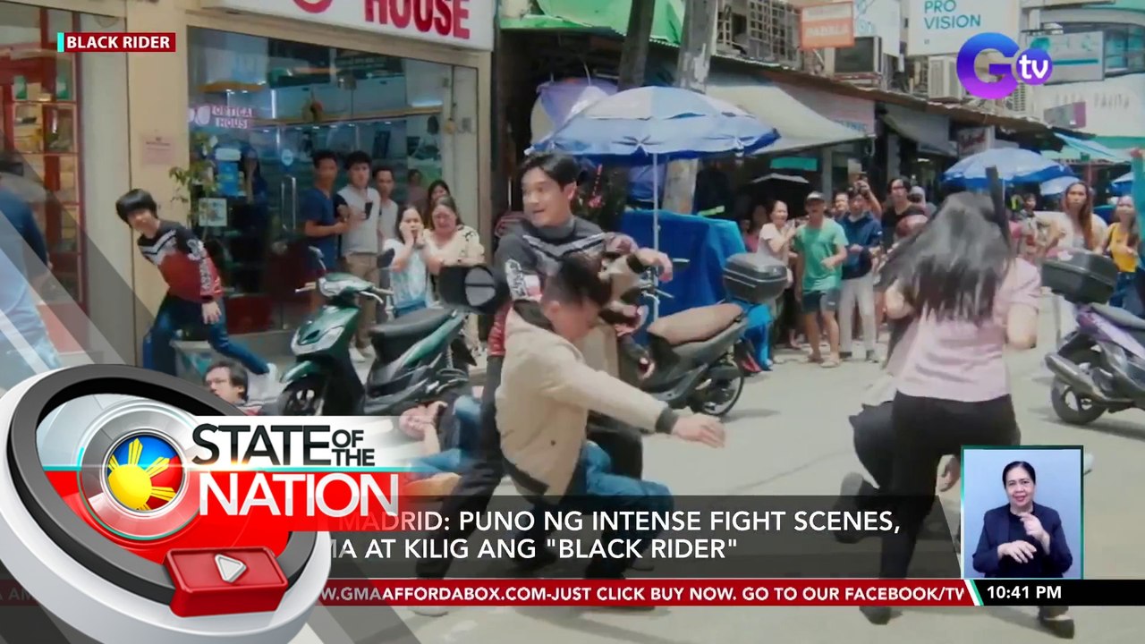 Ruru Madrid: puno ng intense fight scenes, drama at kilig ang "Black Rider" | SONA