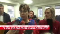 Marianne Laigneau : «Il y avait, à 7 heures du matin, 1.2 millions de clients privés d'électricité, du fait de l'ampleur de la tempête Ciaran»