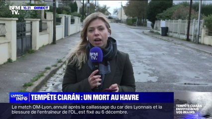 Tempête Ciarán: un homme décède au Havre en chutant de son balcon à cause d'une rafale de vent