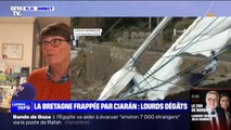 Tempête Ciarán: la maire d'Arzon (Morbihan) déplore 