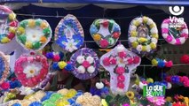 Naturales o artificiales: feria de las flores en el campo santo de Matagalpa