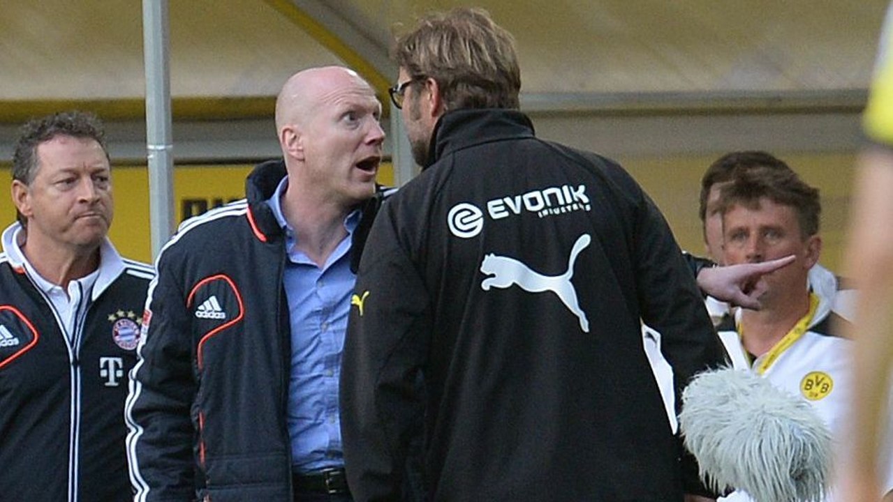 Als Sammer und Klopp im Topspiel aneinander krachten