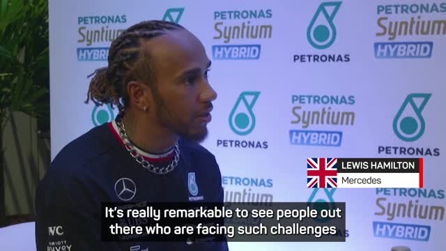 Hamilton praises 'honourable' Vinícius Jr for Socrates Award