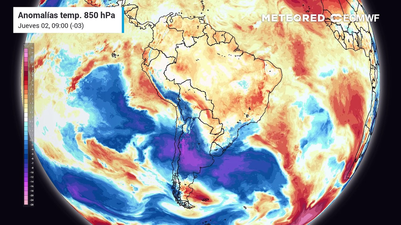 Dorsal cálida hará subir las temperaturas en el centro y norte de Chile