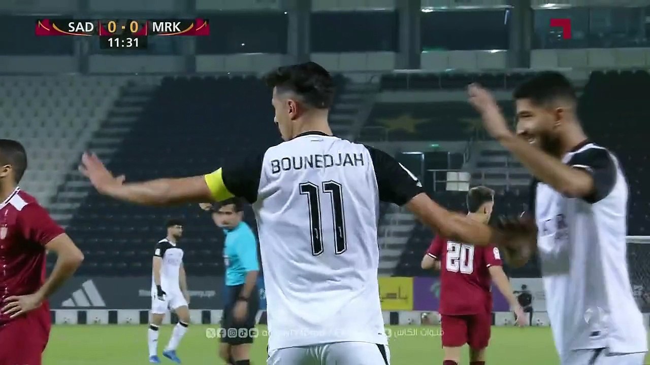 السد يتقدم 1-0 على المرخية عن طريق بغداد بونجاح