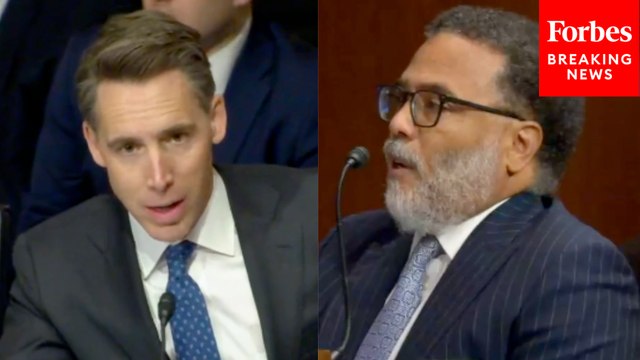 Josh Hawley Questions Biden Nominee On Censoring Americans On Social Media