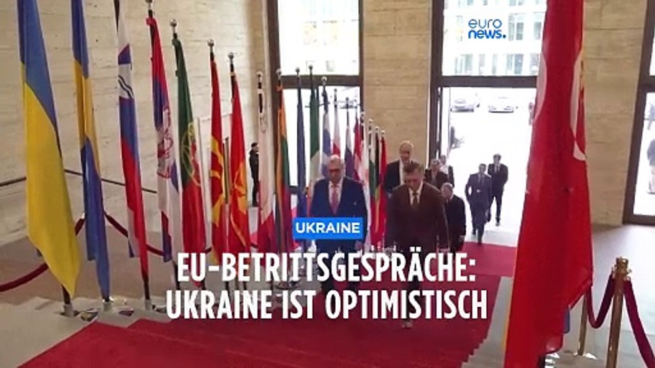 EU-Beitrittsgespräche noch in diesem Jahr? Ukraine ist optimistisch