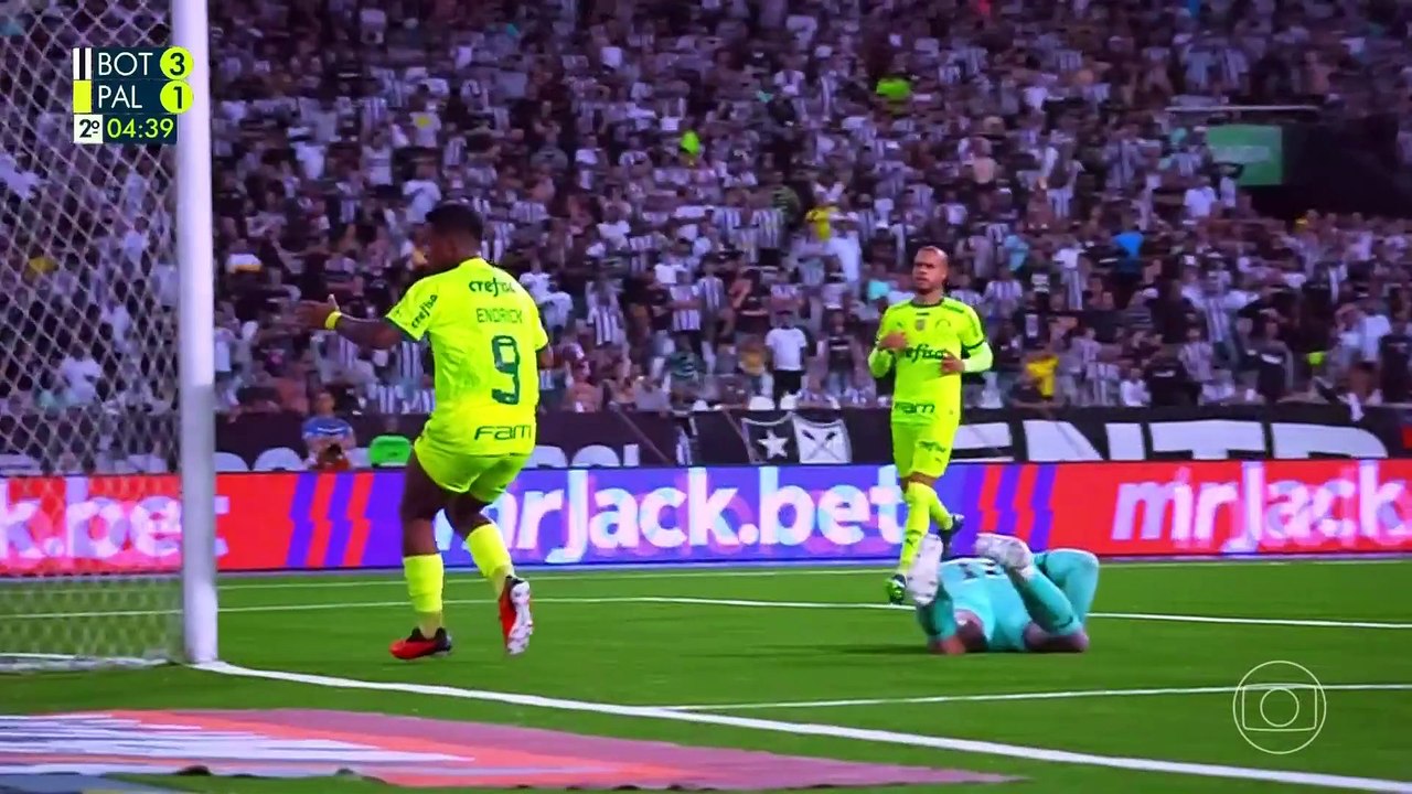 Botafogo x Palmeiras (Campeonato Brasileiro 2023 31ª rodada) 2° tempo
