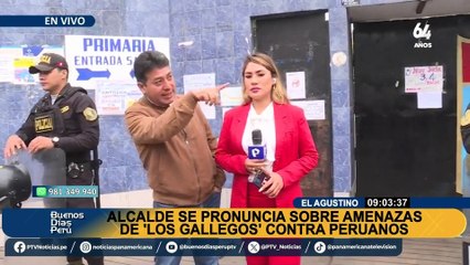 El Agustino: mafias venezolanas amenazan con atentar contra colegios